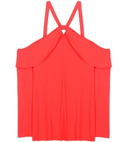 Proenza Schouler Crêpe Off-the-shoulder Top