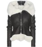 Rick Owens Shearling-lined Leather Jacket