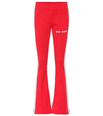 Palm Angels Flared Jersey Trackpants