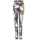 Gucci Embroidered Stretch-cotton Skinny Jeans