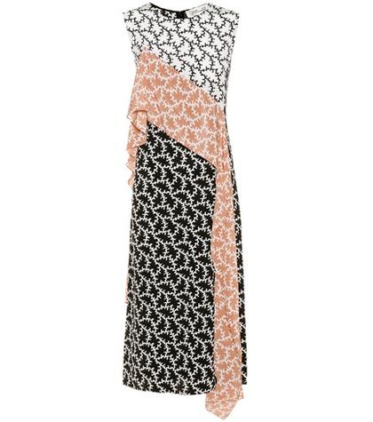 Helmut Lang Printed Silk Dress