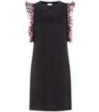 Giamba Cotton Jersey Dress With Lace