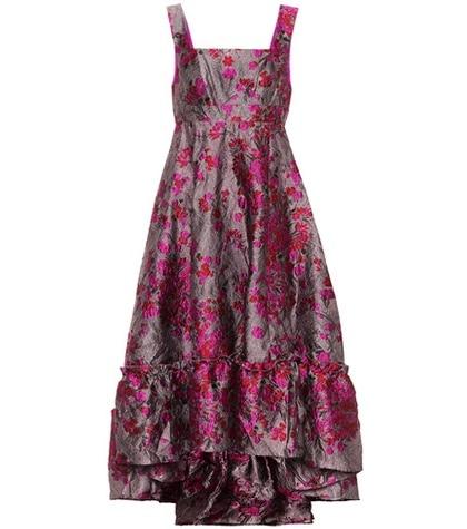 Co Metallic Jacquard Dress