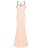 Carolina Herrera Exclusive To Mytheresa.com – Crystal-embellished Silk Dress