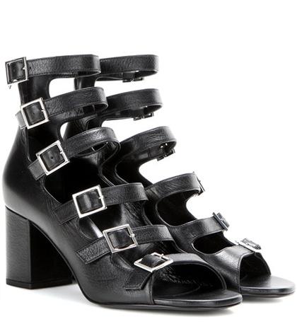 Saint Laurent Babies 70 Leather Sandals
