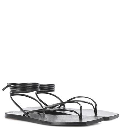 Rick Owens Tangle Ii Leather Sandals