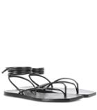 Rick Owens Tangle Ii Leather Sandals