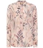 Bottega Veneta Floral-printed Silk Shirt