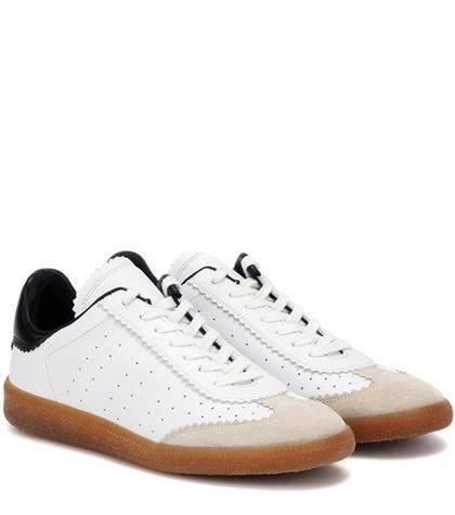 A.p.c. Étoile Bryce Leather Sneakers
