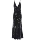 Gabriela Hearst Bridget Crystal-embellished Velvet Dress