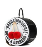 Dolce & Gabbana Leather Bag With Fur