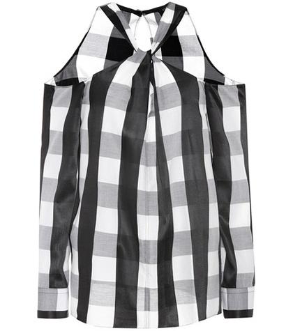 Rag & Bone Collingwood Plaid Cotton Top