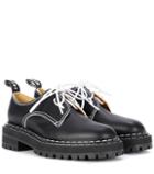 Mcq Alexander Mcqueen Leather Derby Shoes