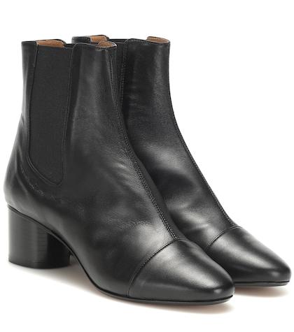 Gucci Kids Danae Leather Ankle Boots