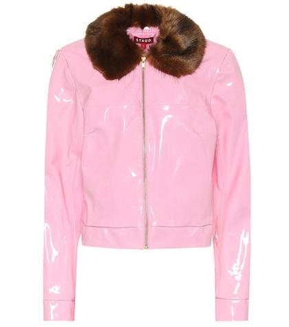 Staud Dion Faux-leather Jacket