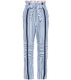 Lemlem Kosi Striped Cotton Trousers