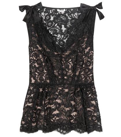 Miu Miu Lace Top