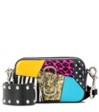 Marc Jacobs Punk Patchwork Snapshot Small Leather Shoulder Bag