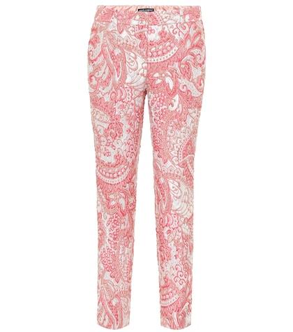 Dolce & Gabbana Metallic Jacquard Pants