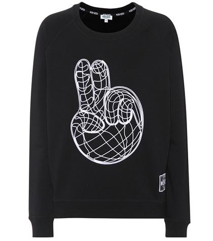 Kenzo Peace World Cotton Sweatshirt