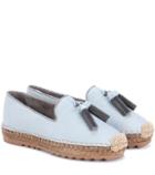 Brunello Cucinelli Leather Espadrilles