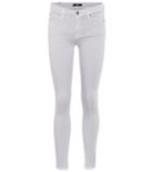 7 For All Mankind The Skinny Crop Slim Illusion Jeans