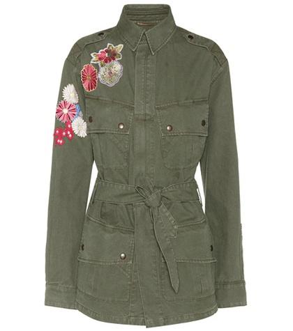Sophie Hulme Appliqué Cotton Jacket