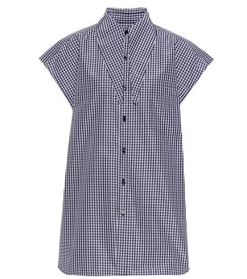 Eytys Cotton-blend Plaid Shirt