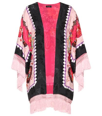 Etro Printed Silk Jacket
