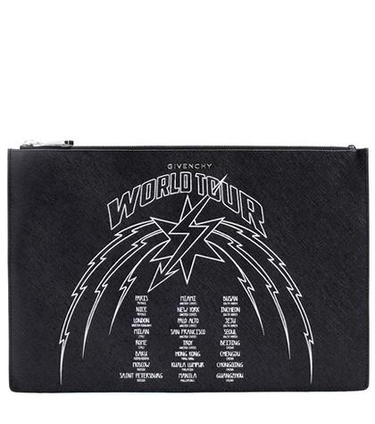 Givenchy World Tour Logo Medium Pouch