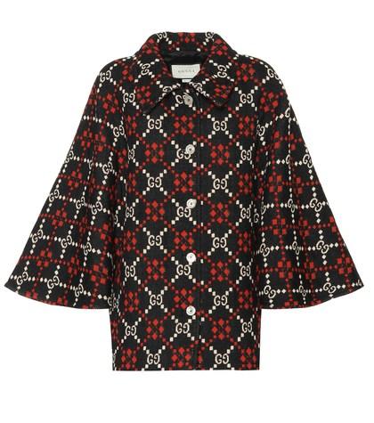 Gucci Gg Wool Jacquard Jacket