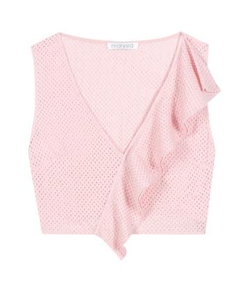 Marysia Seahaven Cotton Crop Top