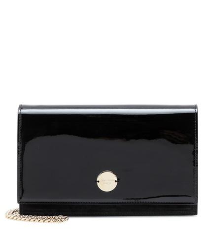 Saint Laurent Florence Patent Leather Clutch