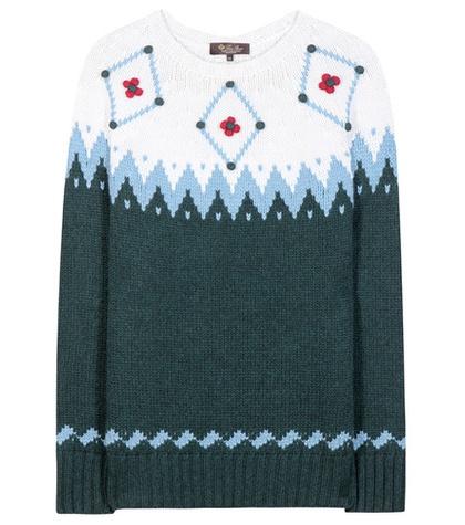 Loro Piana Wetterhorn Knitted Cashmere Sweater