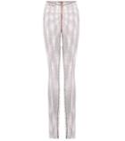 Gucci Crystal-embellished Mesh Leggings