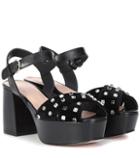 Redvalentino Embellished Plateau Sandals