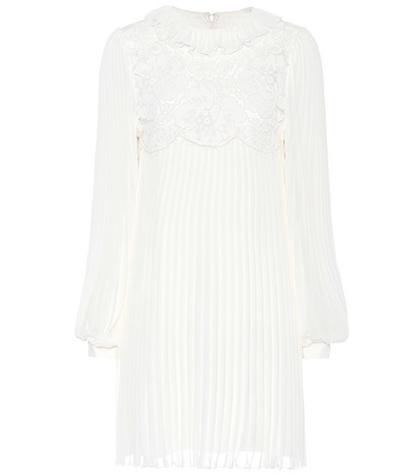 Philosophy Di Lorenzo Serafini Lace-panelled Dress