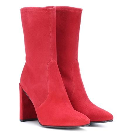 Jimmy Choo Clinger Suede Ankle Boots
