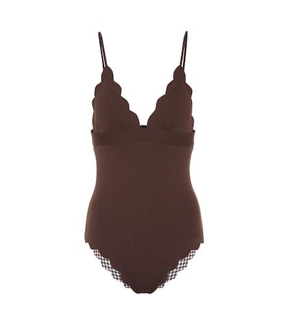 Marysia Exclusive To Mytheresa – Santa Clara Reversible Gingham Swimsuit