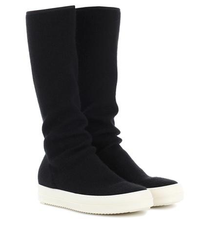 Rick Owens Woven Boots