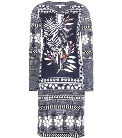 Stella Mccartney Reina Printed Silk Jersey Dress