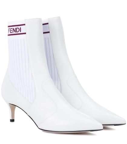 Poupette St Barth Leather Ankle Boots
