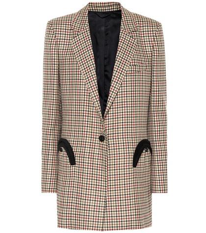 Blaz Milano Everyday Checked Wool Blazer