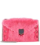 Isabel Marant, Toile Lockett Envelope Mini Fur Shoulder Bag
