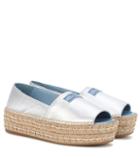 Stella Mccartney Leather Open-toe Espadrilles