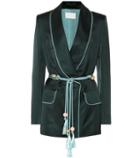 Peter Pilotto Satin Blazer