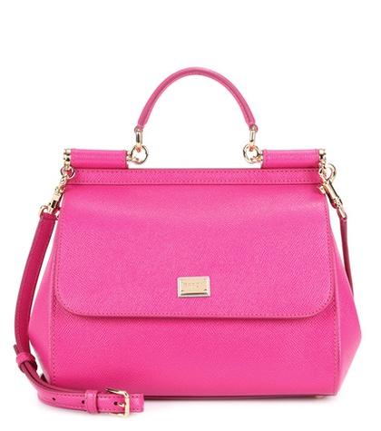 Saint Laurent Sicily Medium Leather Shoulder Bag