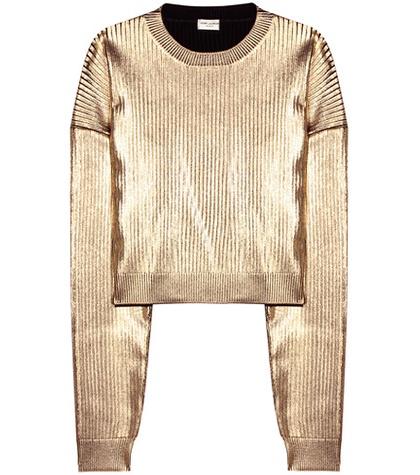 Frame Metallic Sweatshirt