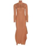 Stella Mccartney Wool And Silk-blend Dress