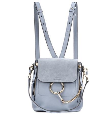 Jonathan Simkhai Faye Leather And Suede Backpack